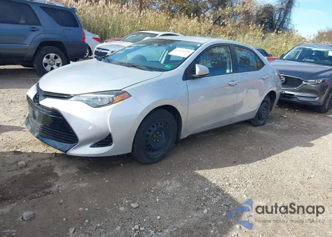 2018 Toyota Corolla Le из США, поврежденный, VIN 2T1BURHE9JC038142